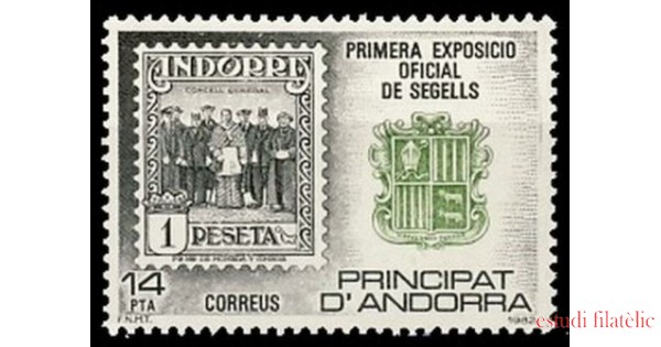 Andorra Espa Ola N Exposici N Filat Lica Mnh