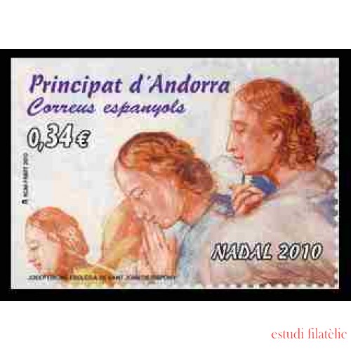 Andorra Española 380 2010 Navidad 2010 MNH