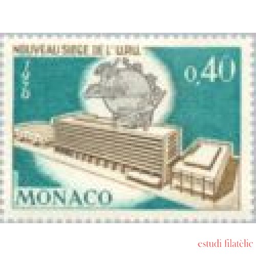 Monaco - 827 - 1970 Nueva sede de la UPU Lujo