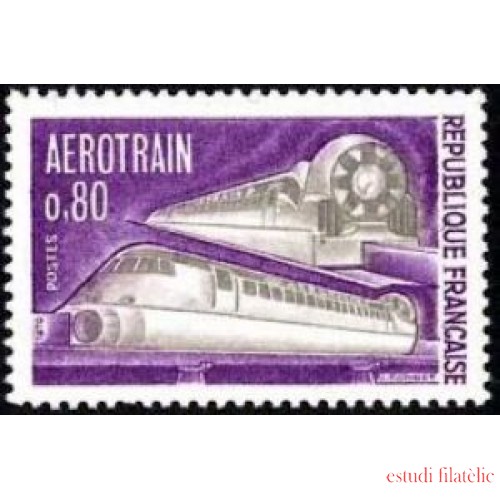 France Francia Nº 1631 1970 Aerotren Lujo