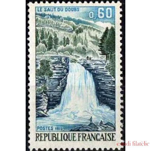 France Francia Nº 1764 1973 Turismo Doubs Lujo