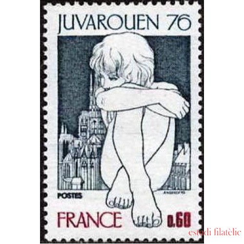 France Francia Nº 1876 1976 Exposicón filatélica mundial de la juventud Lujo