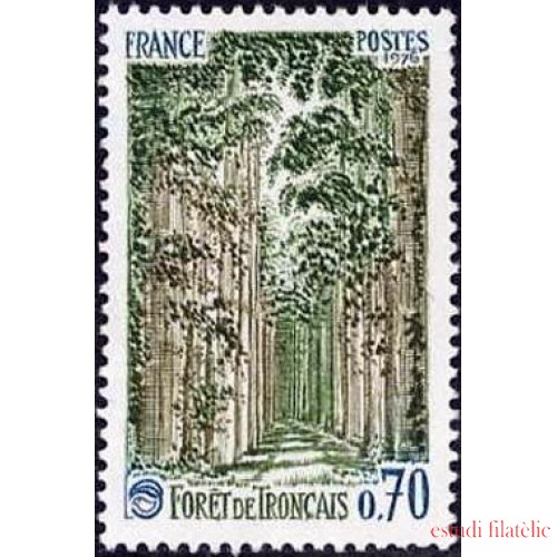 France Francia Nº  1886 1976 Protección de la naturaleza y del medioambiente Lujo