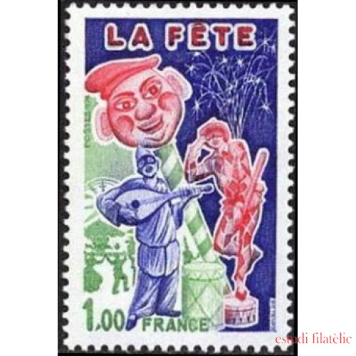 France Francia Nº 1888 1976 La fiesta Lujo