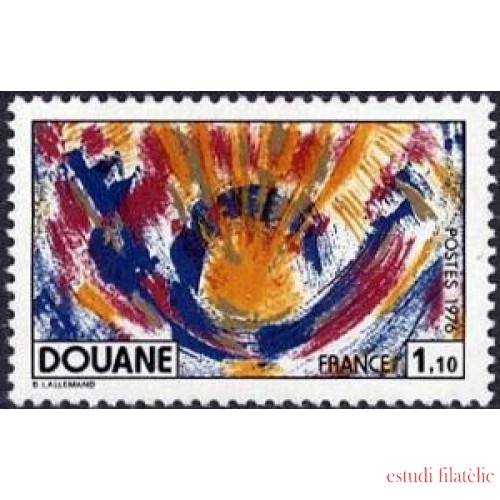 France Francia Nº 1912 1976 Aduana Lujo