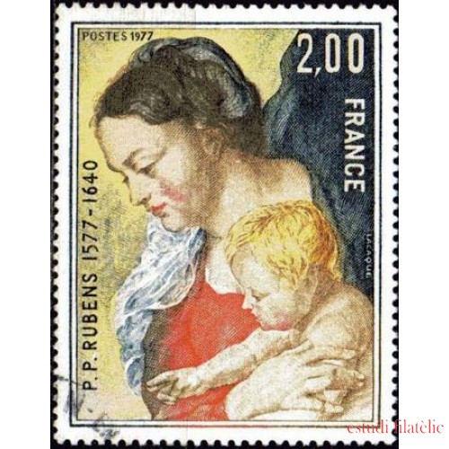 France Francia Nº  1958 1977 400º Aniv. del nacimiento de Rubens Lujo