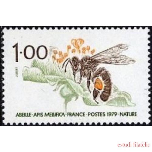 France Francia Nº 2039 1979 Protección de la naturaleza Lujo