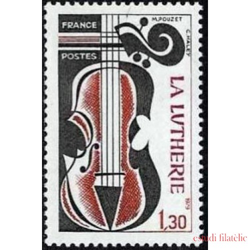 France Francia Nº 2072 1979 Artesanías  Lujo