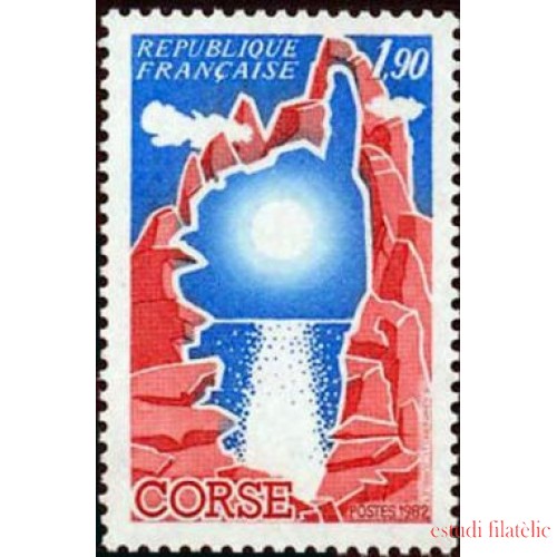 France Francia Nº 2197 1982 Región Lujo