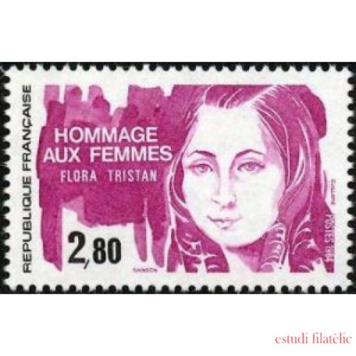 France Francia Nº 2303 1984 Homenaje a las mujeres Lujo