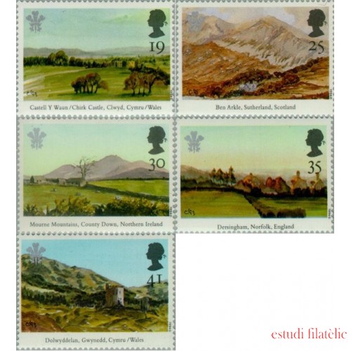 Gran Bretaña - 1748/52 - 1994 25º Aniv. de la investidura del príncipe de Gales-Pinturas MNH