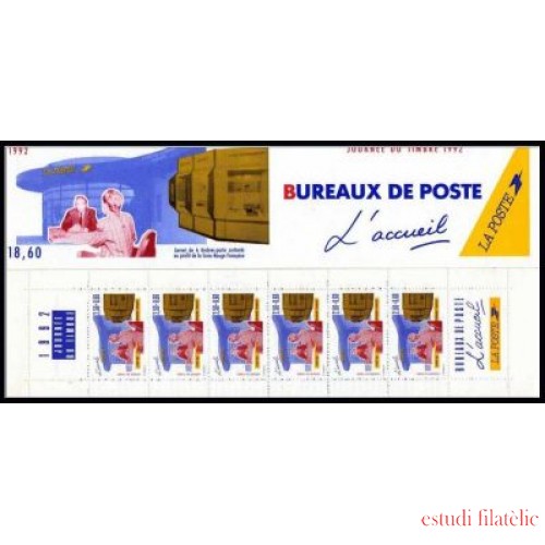 France Francia Nº BC 2744A 1992 Día del sello  Lujo