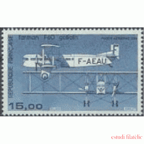 France Francia A 57 1984 Avión bimotor Farman F 60 Goliath Lujo