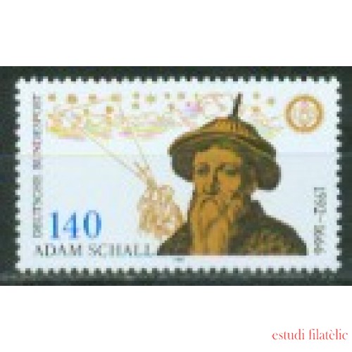 Alemania Federal - 1435 - GERMANY  1992 400 Aniv. de Adam Schall von Bell