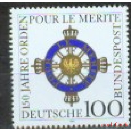 Alemania Federal - 1441 - GERMANY 1992 150º Aniv. Orden por el mérito de las ciencias y bellas artes Lujo