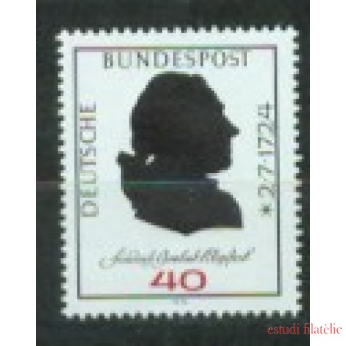 Alemania Federal - 660 - GERMANY 1974 250º Aniv. de Fiedrich Gottlieb Klopstock Lujo