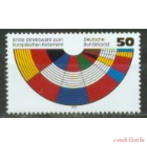 Alemania Federal - 845 - GERMANY 1979 1ª Elecciones parlamentarias europeas Lujo