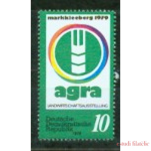 Alemania Oriental - 2093 - GERMANY  1979 Exp. agrícola de la RDA Lujo