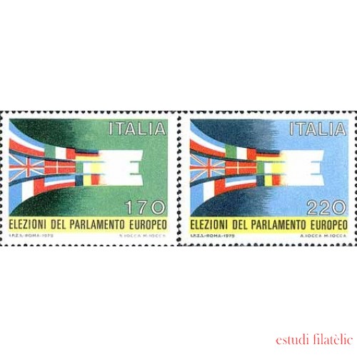 Italia - 1391/92 - 1979 Elecciones al parlamento europeo Lujo