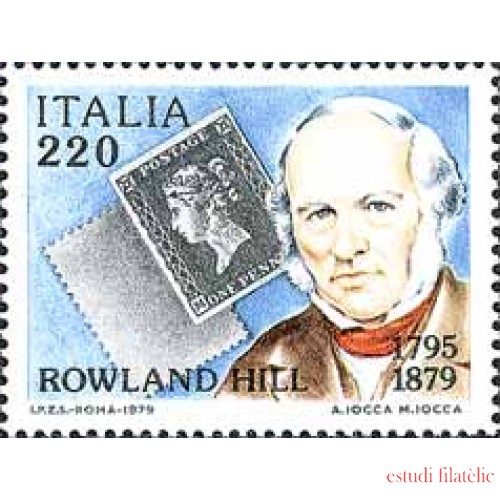 Italia - 1409 - 1979 Cent. muerte de sir Rowland Hill Lujo