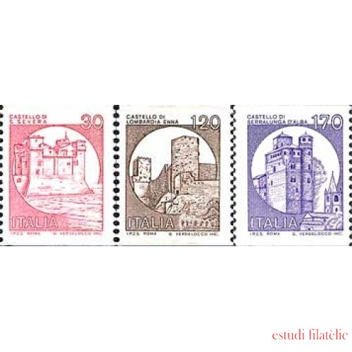 Italia - 1457/59 - 1980 Castillos Lujo