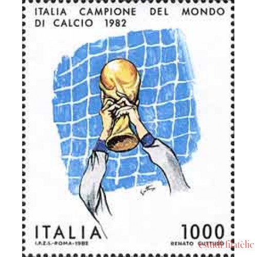 Italia - 1542 - 1982 Italia, campeona del mundo de fútbol Lujo