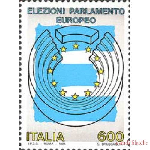 Italia - 2070 - 1994 Elecciones al Parlamento europeo Lujo