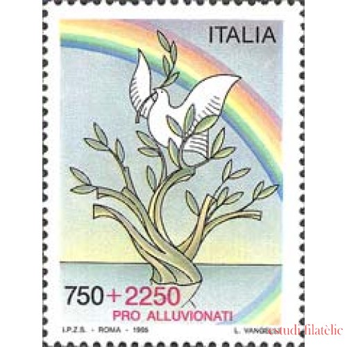 Italia - 2090 - 1994 Solidaridad-sorteo víctimas catastrofes naturales-Lujo