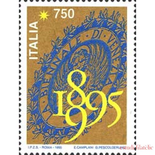 Italia - 2112 - 1995 Cent. de la Biennale de Venecia Lujo