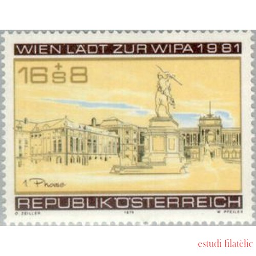 Österreich Austria - 1459 - 1979 Wipa 1981-exp. filatélica-Lujo