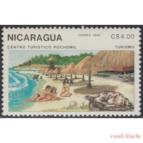 Nicaragua 1514 1989 Turismo en Nicaragua MNH