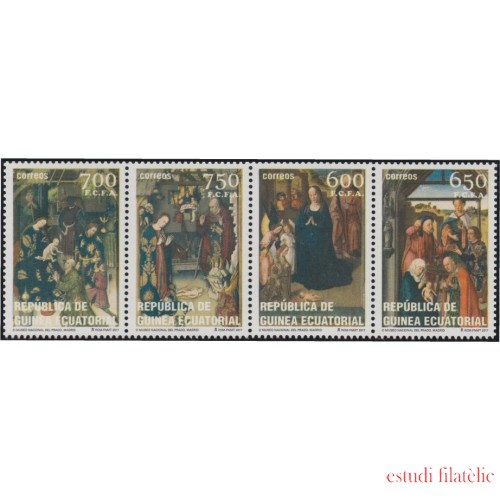 Guinea Ecuatorial 550/53 2017 Navidad Chritsmas MNH