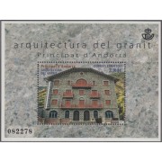 Andorra Española 436 2015 Arquitectura del Granito MNH