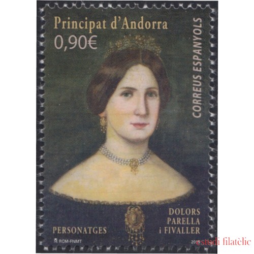 Andorra Española 438 2015 Personajes MNH