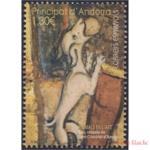 Andorra Española 440 2016 Animales en el Arte MNH