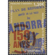 Andorra Española 447 2016 150 Años de la Nueva Reforma MNH