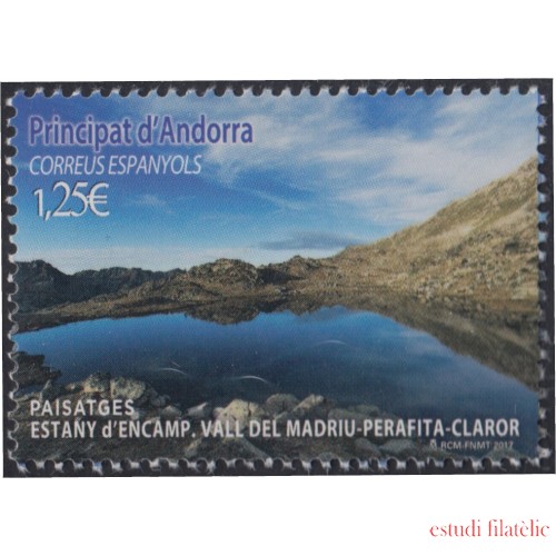 Andorra Española 458 2017 Paisajes Valle MNH