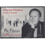 Andorra Española 460 2017 Pilar Riberaygua MNH