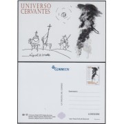 España Tarjetas del Correo y de Iniciativa Privada 108 2016 Don Quijote