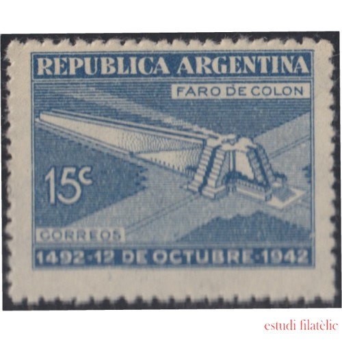 Argentina 421 1942 Faro de Colón 450º Aniv. del descubrimiento de América MNH