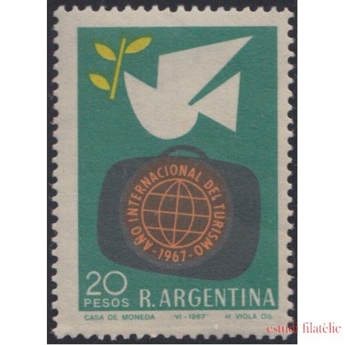 Argentina 794 1967 Año Internacional del turismo MNH