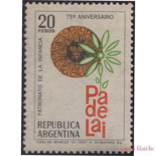 Argentina 795 1967 75 Años Protección a la Infancia MNH