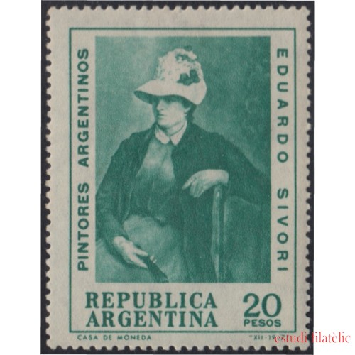 Argentina 805 1968 50 Años de la muerte del Pintor Eduardo Sivori MNH