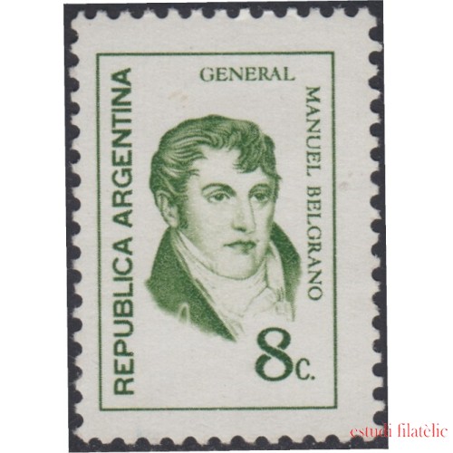 Argentina 911a Série Corriente: General Manuel Belgrano MNH