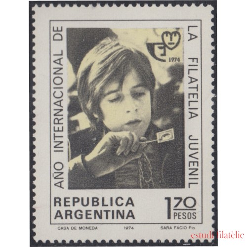 Argentina 995 1974 Año Internacional de la Filatelia Juvenil MNH