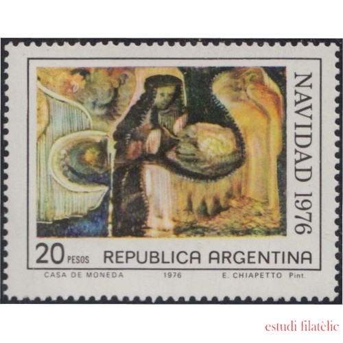 Argentina 1074 1976 Navidad Chritsmas MNH