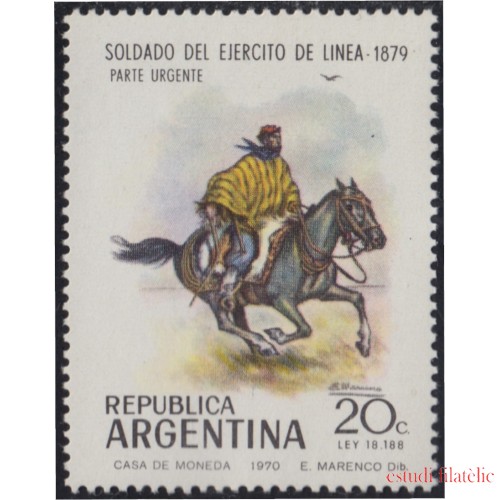 Argentina 873 1970 Día del Ejército MH