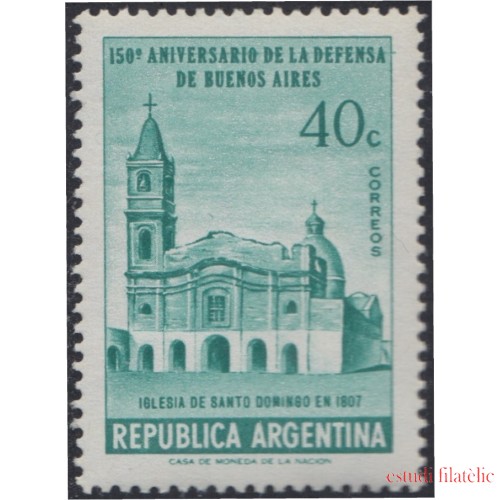 Argentina 576 1957 150 Años Defensa de Buenos Aires contra los Ingleses MH