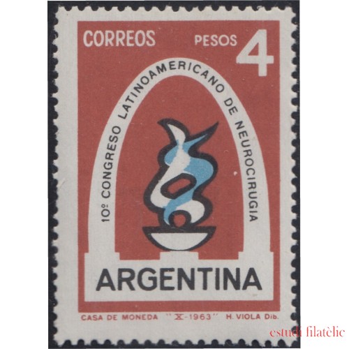 Argentina 676 1963 10° Congreso Latinoamericano de neurocirugía MH 