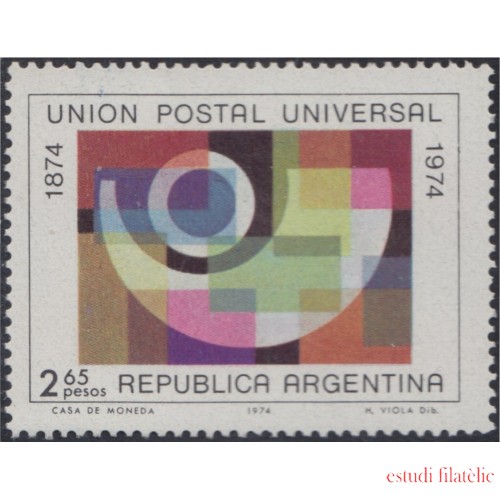 Argentina 989 1974 Centenario del U.P.U. MH